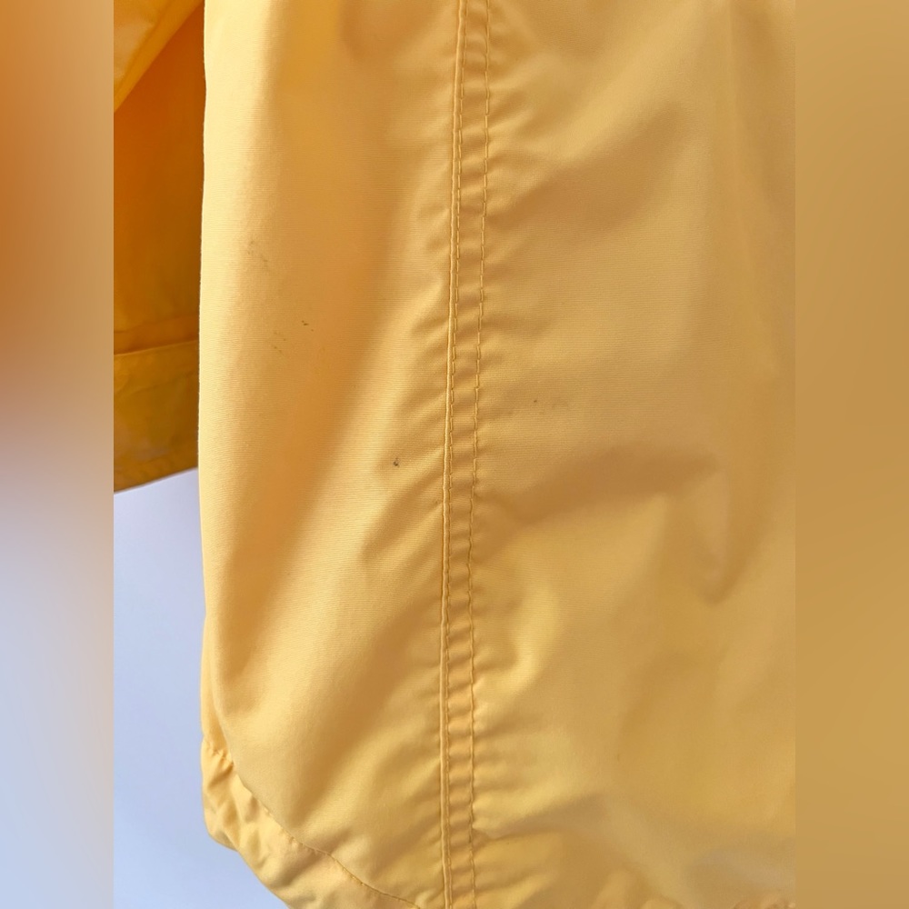 COLUMBIA | Vintage 90s Yellow Blue Aqua Color Block Weather Rain Jacket Large - Picture 6 of 9